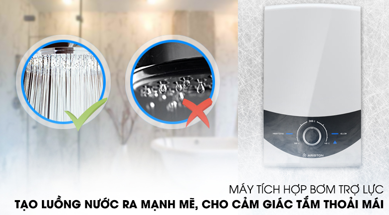 Máy nước nóng Ariston SMC45PE-VN 4.5kW Máy nước nóng Ariston SMC45PE-VN 4.5kW