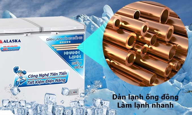 Tủ đông Alaska 500 lít BCD-5068C Tủ đông Alaska 500 lít BCD-5068C