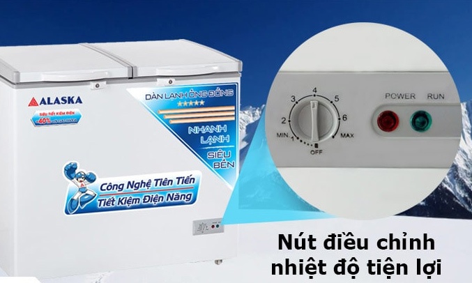 Tủ đông Alaska 500 lít BCD-5068C Tủ đông Alaska 500 lít BCD-5068C
