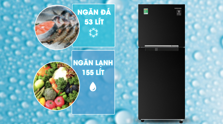 Tủ lạnh Samsung Inverter 208 lít RT20HAR8DBU Tủ lạnh Samsung Inverter 208 lít RT20HAR8DBU