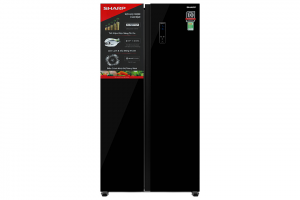 Tu Lanh Sharp Inverter 442 Lit Sj Sbx440vg Bk