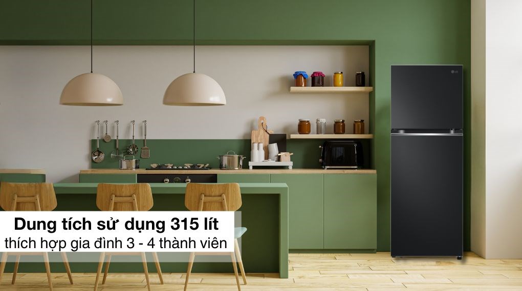Tủ lạnh LG Inverter 315 lít LTB31BLM - Tổng quan thiết kế Tủ lạnh LG Inverter 315 lít LTB31BLM - Tổng quan thiết kế
