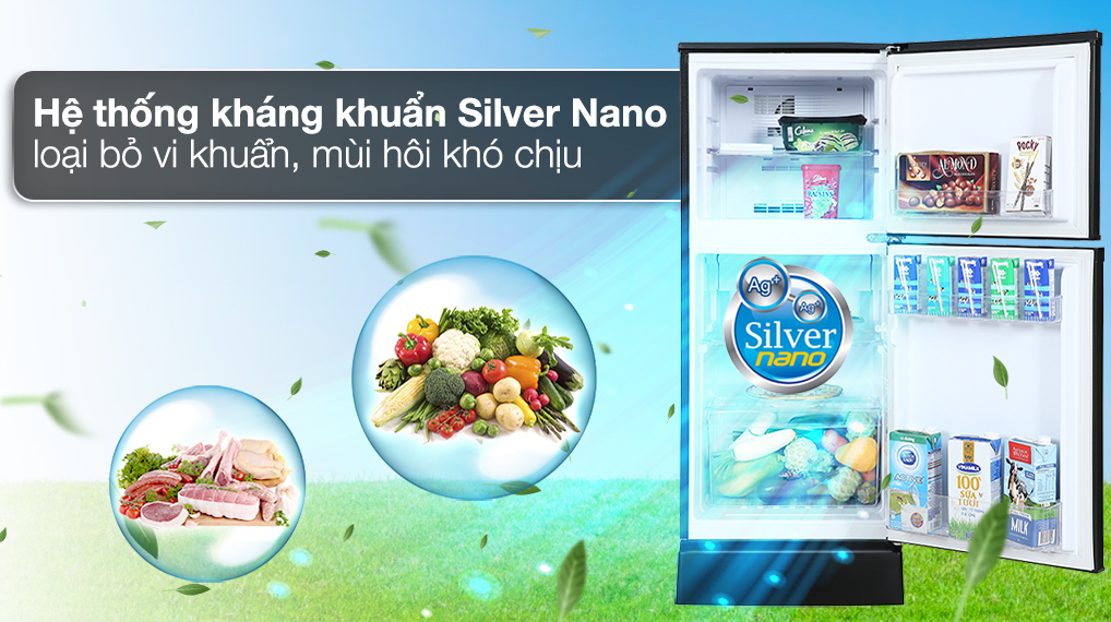 Tủ lạnh Funiki 120 lít HR T6120TDG - Công nghệ kháng khuẩn Tủ lạnh Funiki 120 lít HR T6120TDG - Công nghệ kháng khuẩn