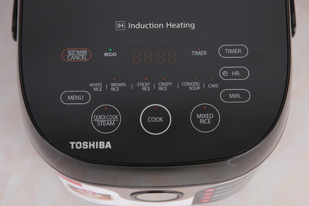 Nồi cơm cao tần Toshiba 1 lít RC-10IX1PV Nồi cơm cao tần Toshiba 1 lít RC-10IX1PV