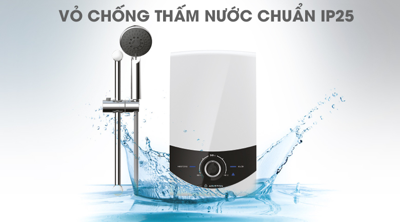 Lớp vỏ IP25 - Máy nước nóng Ariston SMC45E-VN 4500W