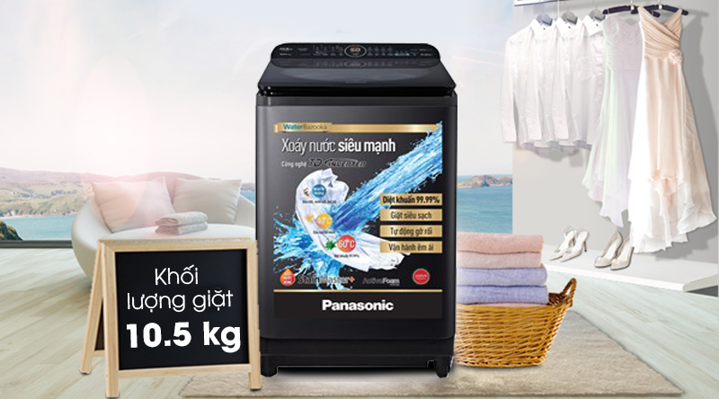 Máy giặt Panasonic Inverter 10.5 Kg NA-FD10AR1BV