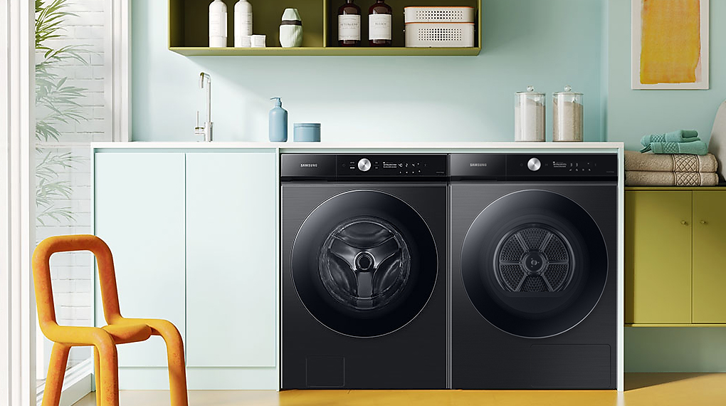 Máy sấy bơm nhiệt Samsung Bespoke AI 17 kg DV17B9750CV Máy sấy bơm nhiệt Samsung Bespoke AI 17 kg DV17B9750CV