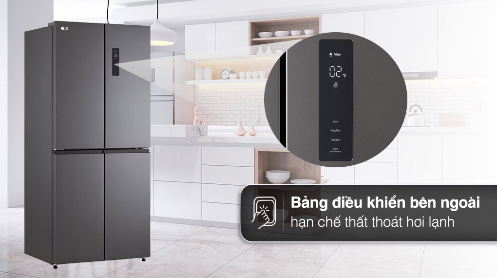Tủ lạnh LG Inverter 470 lít Multi Door GR-B50BL Tủ lạnh LG Inverter 470 lít Multi Door GR-B50BL