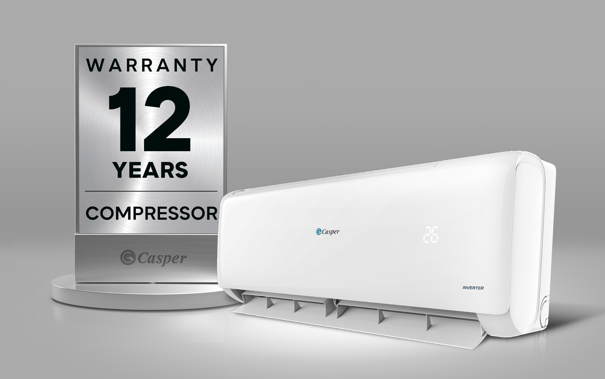 Điều hòa Casper inverter 12000BTU TC-12IS36
