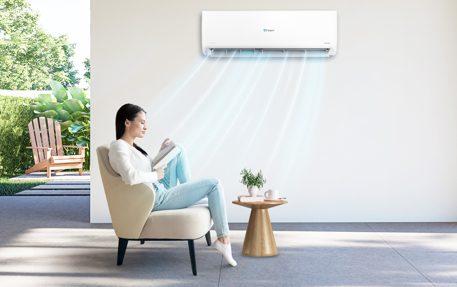 Điều hòa Casper inverter 12000BTU TC-12IS36