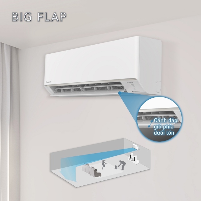Máy lạnh Panasonic Inverter 1 HP CU/CS-RU9AKH-8