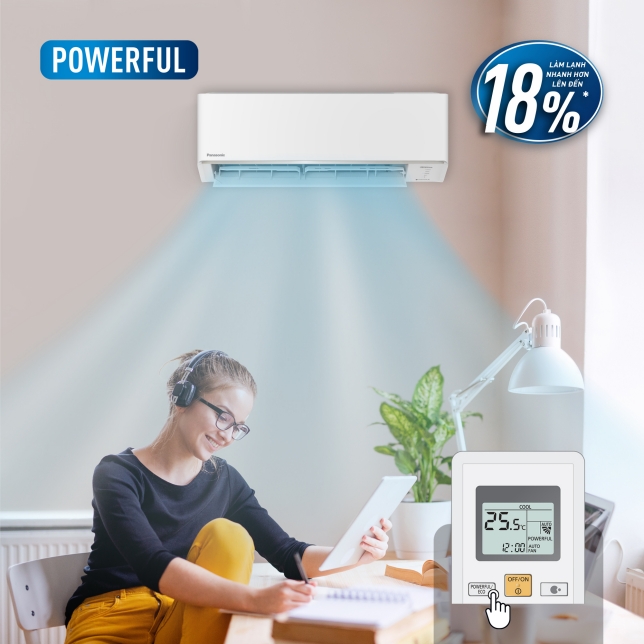 Máy lạnh Panasonic Inverter 1 HP CU/CS-RU9AKH-8