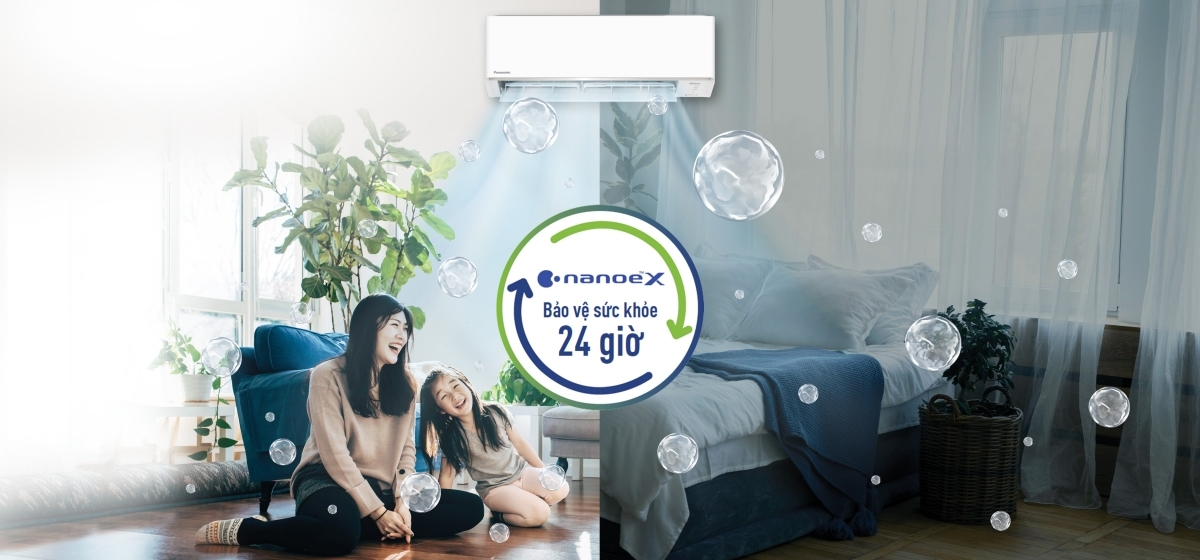 Máy lạnh Panasonic Inverter 1 HP CU/CS-RU9AKH-8