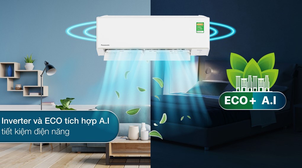 Máy lạnh Panasonic Inverter 1.5 HP CU/CS-YZ12AKH-8