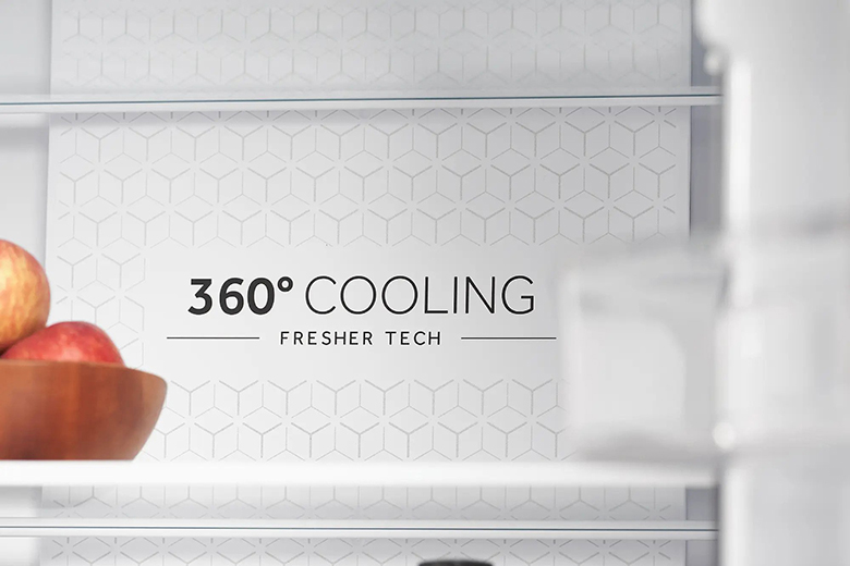 Tủ lạnh AQR-B390MA(SLB) làm lạnh đa chiều làm lạnh nhanh