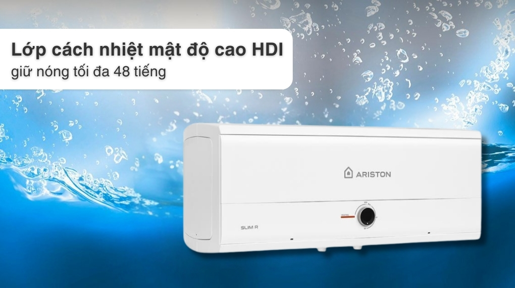 Máy nước nóng gián tiếp Ariston 20 lít 2500W SLIM3 20 R MT - Khả năng tiết kiệm điện