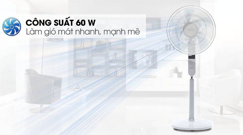 Quạt đứng Toshiba F-LSA20(W)VN Trắng-4